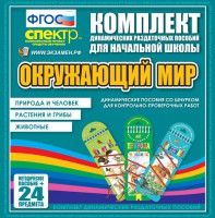Динамические раздаточные пособия. Окружающий мир (шнуровка). Животные, природа и человек, растения и грибы. - fgospostavki.ru - Норильск