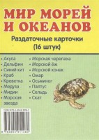 Раздаточные карточки "Мир морей и океанов" - fgospostavki.ru - Норильск