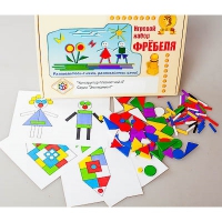Игровой набор Фребеля "Конструктор плоскостной-4" (Серия "Эксперимент") - fgospostavki.ru - Норильск