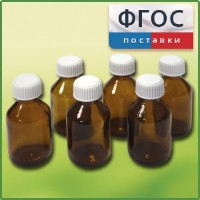 Набор склянок для растворов реактивов 30 миллилитров (6 штук) - fgospostavki.ru - Норильск
