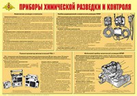 Плакат "Приборы химической разведки и контроля" - fgospostavki.ru - Норильск