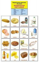 Раздаточные карточки "Продукты питания" - fgospostavki.ru - Норильск