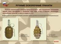 Комплект плакатов "Ручные гранаты" - fgospostavki.ru - Норильск
