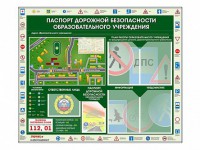Стенд-уголок "Паспорт дорожной безопасности образовательного учреждения" - fgospostavki.ru - Норильск