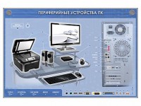 Электрифицированный информационный стенд-тренажер "Периферийные устройства персонального компьютера" с функцией контроля и обучения - fgospostavki.ru - Норильск