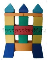 Мягкий модуль-конструктор "Башня" (17 элементов) - fgospostavki.ru - Норильск