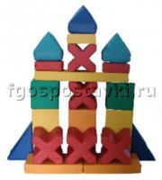 Мягкий модуль-конструктор "Башня" (21 элемент) - fgospostavki.ru - Норильск