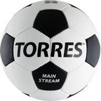 Мяч футбольный TORRES Main Stream (размер 4, синтетическая кожа, тренировочный) - fgospostavki.ru - Норильск