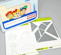 Игровой набор "Танграм" (с комплектом карточек) - fgospostavki.ru - Норильск