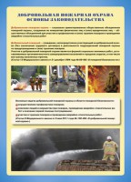 Комплект плакатов "Добровольная пожарная дружина" - fgospostavki.ru - Норильск