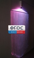 Фибероптическая занавесь (150 волокон) с интерактивным источником света - fgospostavki.ru - Норильск