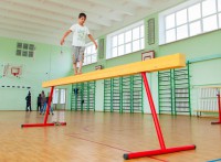 Бревно гимнастическое напольное постоянной высоты (700 мм) (5 м)	 - fgospostavki.ru - Норильск
