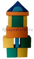 Мягкий модуль-конструктор "Городок" (12 элементов) - fgospostavki.ru - Норильск