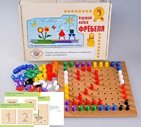 Игровой набор Фребеля "Мозаика со шнуровкой" (серия "Эксперимент") - fgospostavki.ru - Норильск