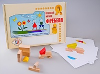 Игровой набор Фребеля "Конструктор деревянный без соединений-1" (Серия "Эксперимент") - fgospostavki.ru - Норильск