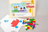 Игровой набор Фребеля "Конструктор плоскостной-1" (Серия "Эксперимент") - fgospostavki.ru - Норильск