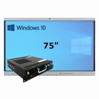 Интерактивная панель 75" (встроенный ПК, Win10) - fgospostavki.ru - Норильск