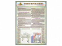 Стенд-уголок "Уголок призывника" - fgospostavki.ru - Норильск