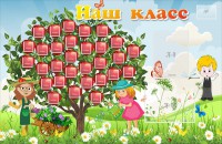 Стенд "Наш класс" Вариант 3 - fgospostavki.ru - Норильск
