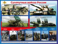 Стенд "Сухопутные войска России" - fgospostavki.ru - Норильск