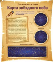 Стенд "Карта звездного неба" - fgospostavki.ru - Норильск