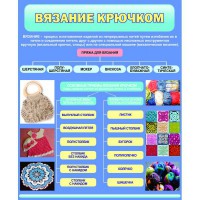 Стенд "Вязание крючком" - fgospostavki.ru - Норильск
