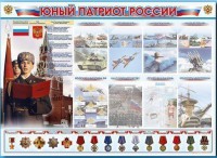 Стенд-уголок "Юный патриот России" - fgospostavki.ru - Норильск