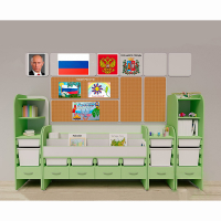 Уголок патриотического воспитания для дошкольников "Россия" Максимальный - fgospostavki.ru - Норильск
