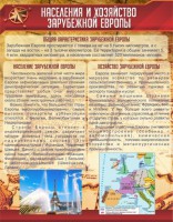 Стенд "Населения и хозяйство Зарубежной Европы" - fgospostavki.ru - Норильск