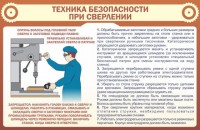 Стенд "Техника безопасности при сверлении" - fgospostavki.ru - Норильск
