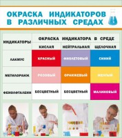 Стенд "Окраска индикаторов в различных средах" - fgospostavki.ru - Норильск