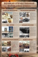 Стенд "Великая отечественная война (события)" - fgospostavki.ru - Норильск