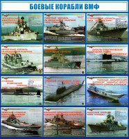 Стенд "Боевые корабли ВМФ" - fgospostavki.ru - Норильск
