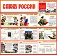 Стенд "Служу России" - fgospostavki.ru - Норильск