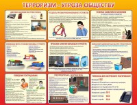 Стенд "Терроризм угроза обществу" - fgospostavki.ru - Норильск