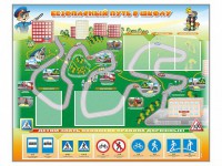 Стенд "Безопасный путь в школу" с комплектом сменных карточек - fgospostavki.ru - Норильск