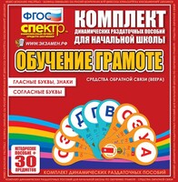 Динамические раздаточные пособия. Обучение грамоте (веера). Гласные буквы, знаки, согласные буквы. - fgospostavki.ru - Норильск
