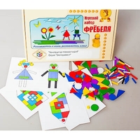 Игровой набор Фребеля "Конструктор плоскостной-4" (Серия "Эксперимент") - fgospostavki.ru - Норильск