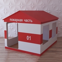 Детский игровой домик «Пожарная служба» - fgospostavki.ru - Норильск