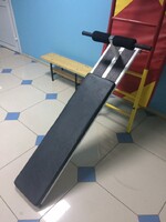 Доска для пресса навесная на шведскую стенку с двумя валиками (длина 1,5 метра) - fgospostavki.ru - Норильск