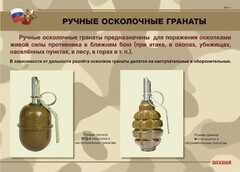 Комплект плакатов "Ручные гранаты" - fgospostavki.ru - Норильск