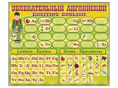 Комплект оборудования "Английский алфавит" с комплектом тематических магнитов - fgospostavki.ru - Норильск