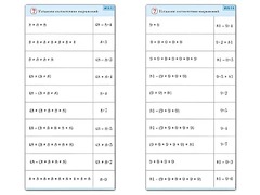 Комплект карточек (10) "Обучающий калейдоскоп. Умножение на 7, 8 и 9" - fgospostavki.ru - Норильск