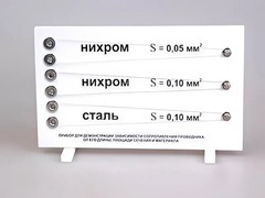 Прибор для демонстрации зависимости сопротивления проводника от его длины, сечения и материала - fgospostavki.ru - Норильск