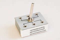 Переключатель двухполюсный (демонстрационный) - fgospostavki.ru - Норильск