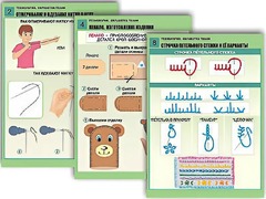 Комплект таблиц "Технология. Обработка ткани" (12 таблиц, А1, ламинированные) - fgospostavki.ru - Норильск