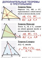 Комплект таблиц Треугольники (19 таблиц) - fgospostavki.ru - Норильск