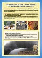 Комплект плакатов "Добровольная пожарная дружина" - fgospostavki.ru - Норильск