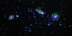 Напольный фиброоптический ковер "Млечный путь" 200х100, 300 точек - fgospostavki.ru - Норильск