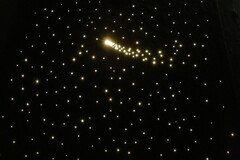 Настенный фибероптический ковер «Звездное небо» 1,45х1,45 м, 120 звезд в комплекте со светогенератором - fgospostavki.ru - Норильск